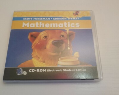 SCOTT FORESMAN ADDISON-WESLEY MATH 2004 ELECTRONIC STUDENT EDITION CD-ROM..