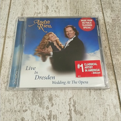 Andre RieuLive in Dresden Wedding at the Opera CD Brand New Sealed eBay
