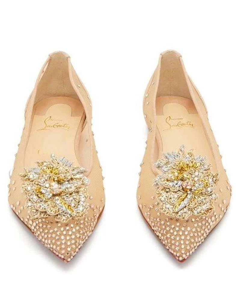 Louboutin flower hotsell shoes