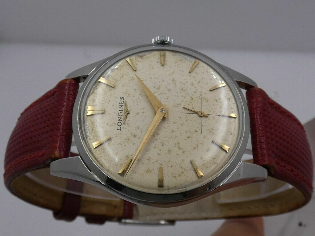 LONGINES 30L REF 9999 STAINLESS STELL YEAR 1964 HAND WINDING JUST