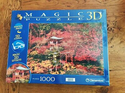 3D Orient Dream 1000 Piece jigsaw puzzle SEALED WITH 3D