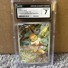 Pokemon Eevee 173 Black Star Promo 2025 Prismatic Evolutions ETB CGC 7 NM