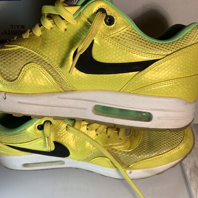 Size 12- Nike Air Max 1 FB Premium QS Mercurial Neo Lime Yellow