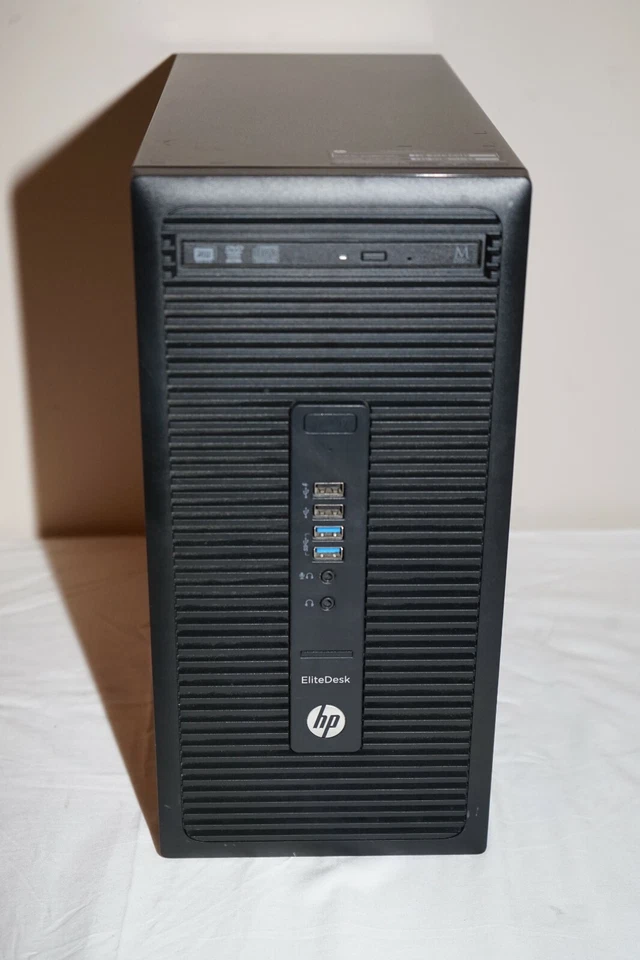 ^ HP EliteDesk 705 G2 MT AMD A8-8650B @ 3.20Ghz 16GB Ram 1TB HD Windows 7 - Image 4 of 4