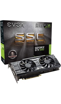 EVGA GeForce GTX 1060 6GB GDDR5 Graphics Card (06GP46267KR)