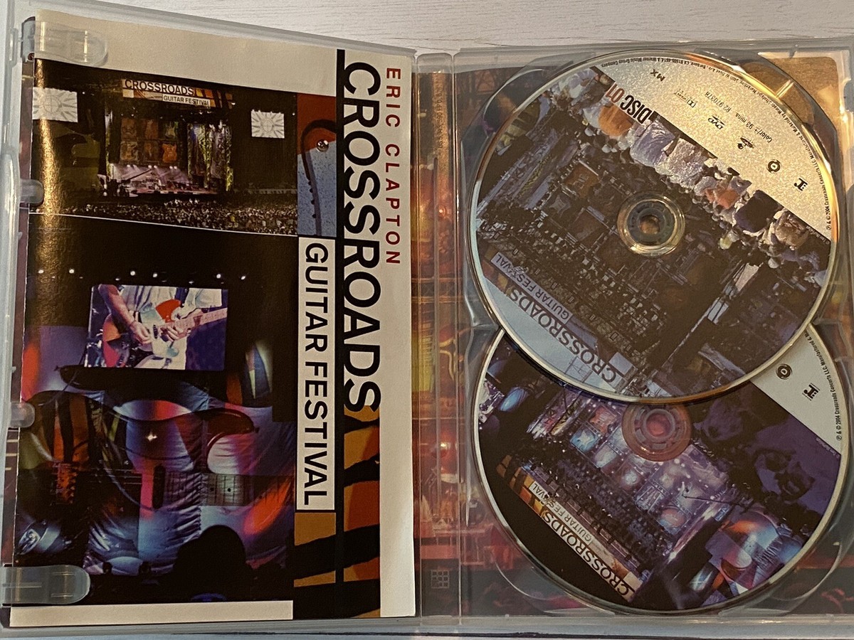 Eric Clapton 2004 Crossroads Guitar Festival DVD w/ Insert & Dust