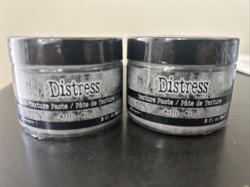 Tim Holtz Distress Texture Paste - Matte - Two Jar Bundle | eBay