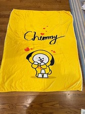 BT21 Chimmy Fleece Blanket 60x50 inches NEW