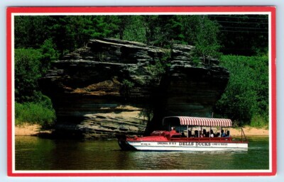 Dells Duck Tours WISCONSIN Postcard