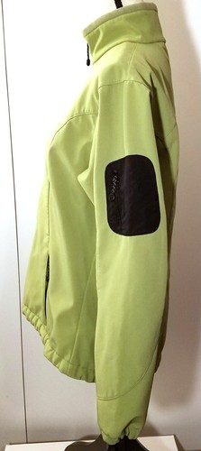 WOMEN'S BLACK DIAMOND JACKET FLEECE LINED MOSS GREEN LARGE EUC - Imagen 2 de 8