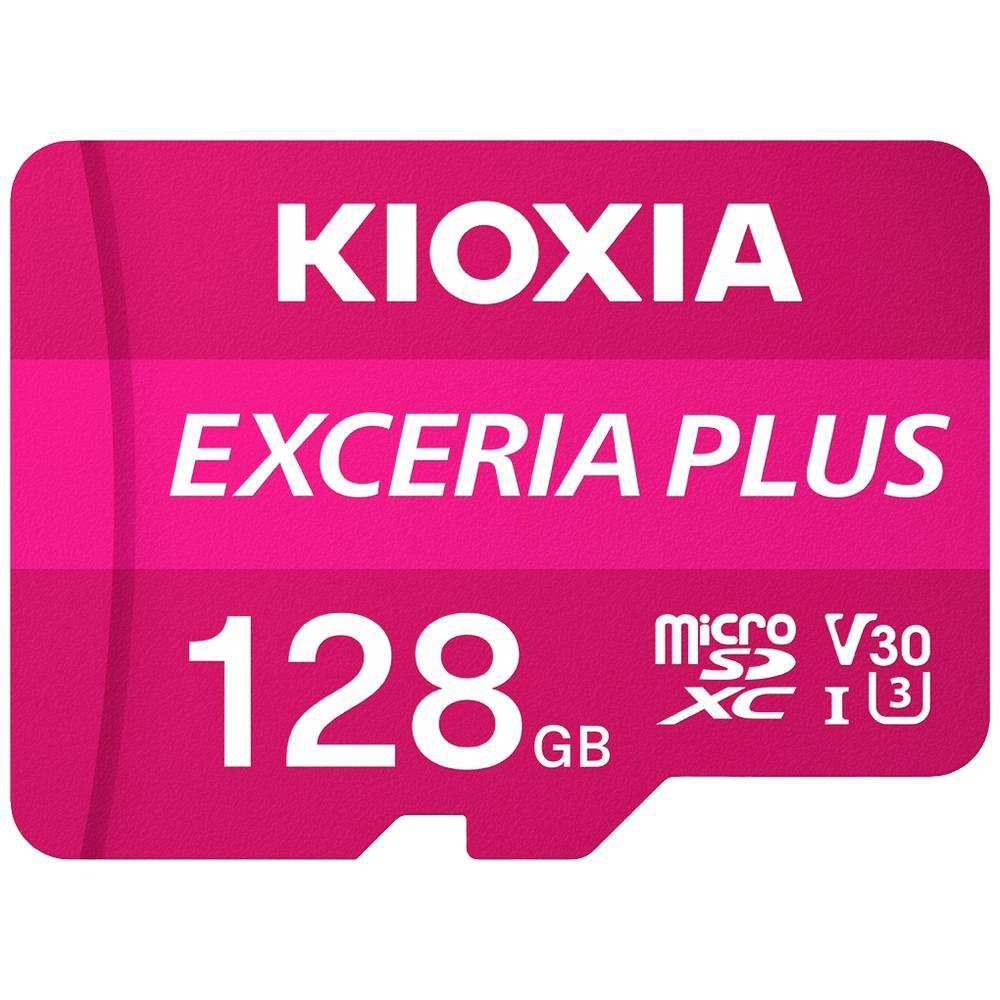 Kioxia EXCERIA PLUS Scheda microSDXC 128 GB A1 Application Performance Class,