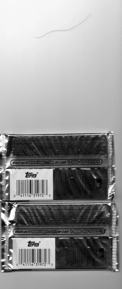 2 Packs 01 Topps Archives Baseball Series 2 Ryan, Bench, Clemente Auto Last Pack - Image 2 of 2