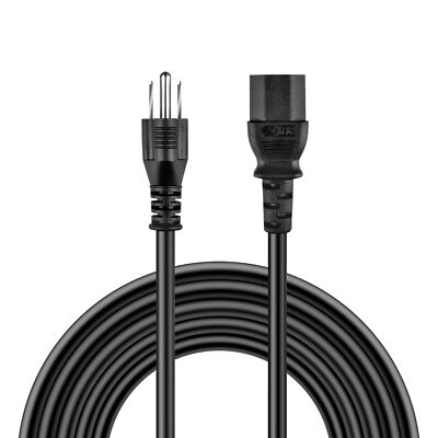 UL 6FT AC Power Cord Cable For ThinkStation P520 P520c Workstation 3-Prong Lead