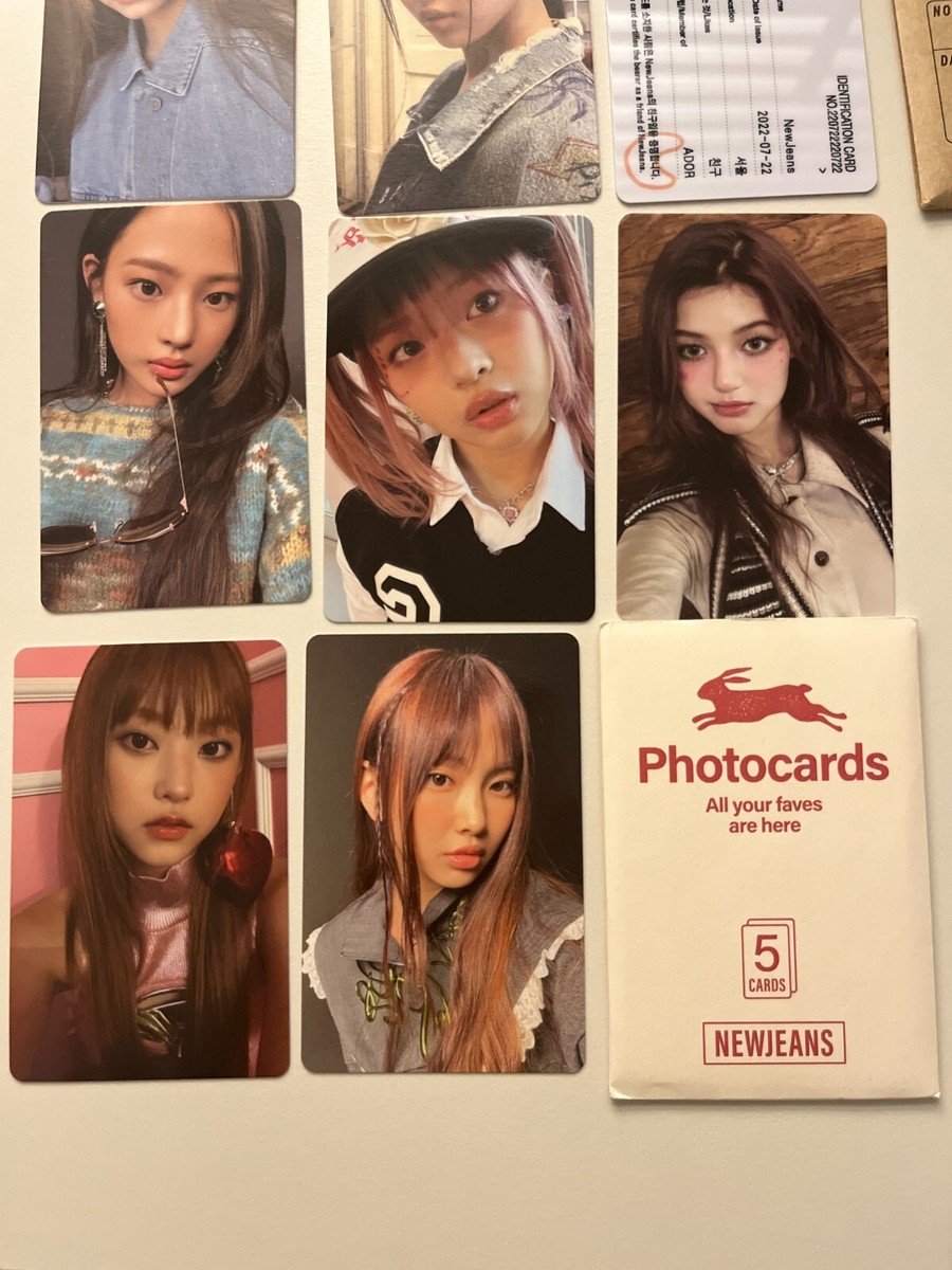 NEW JEANS Group 10 Photocard SET or Select Official [ATTENTION/OMG