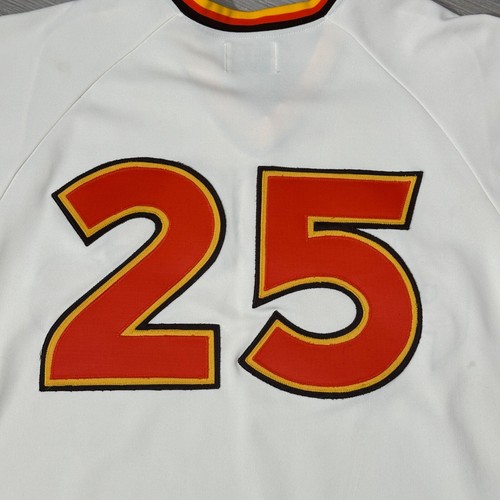 Authentic 1980 WILLIE MONTANEZ San Diego Padres Jersey 44 Medalist Sand Knit - Picture 4 of 10