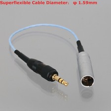 Mini-XLR TA4M 4P Male to Push-Pull 3.5mm Stereo Plug Cable Transmitter Bodypack