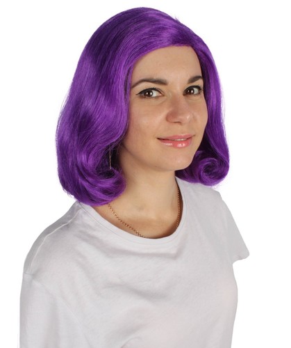 HPO Adult Women's Short Wavy Halloween Modern Wife Wig Multiple Color Options - Picture 124 of 312
