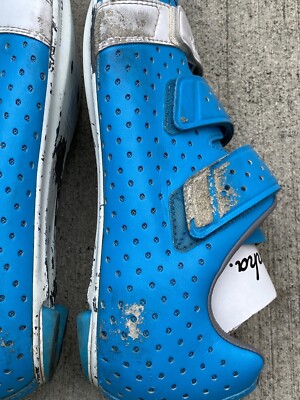 Rapha Climber's Road Cycling Shoe in Blue w/ Giro Soles 43.5 Rapha Climber's Road Cycling Shoe in Blue w/ Giro Soles 43.5
