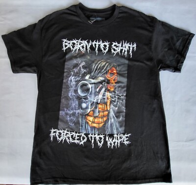 Drummer Regalo Per Batterista Nato Per Suonare La Batteria Maglietta