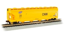 N Bachmann 17567 ACF 56' 4-Bay Center Flow Hopper  C&NW #499043  (Shipping)