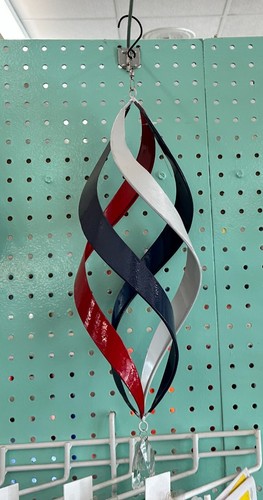 Red White & Blue Wind Spinner 4th of July NEW!