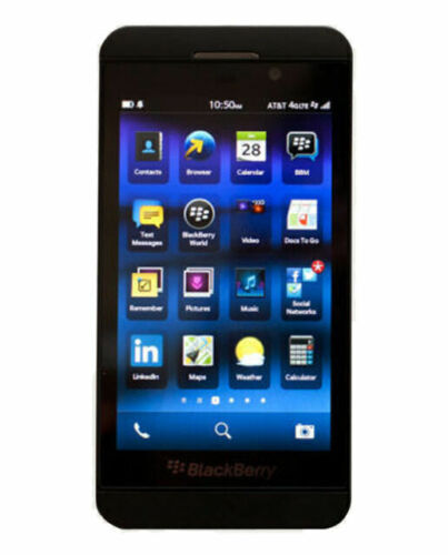 Unlocked BlackBerry Z10 STL100-4 Rogers Fido Bell Telus AT&T - Warranty - Photo 1 sur 1