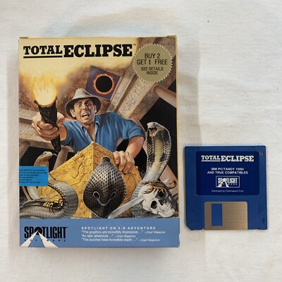 Total Eclipse (Spotlight Software, 1989)  - Tandy/IBM PC