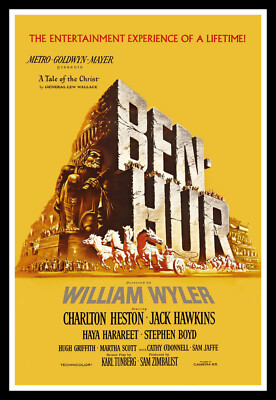 Ben Hur Movie Poster Print & Unframed Canvas Prints