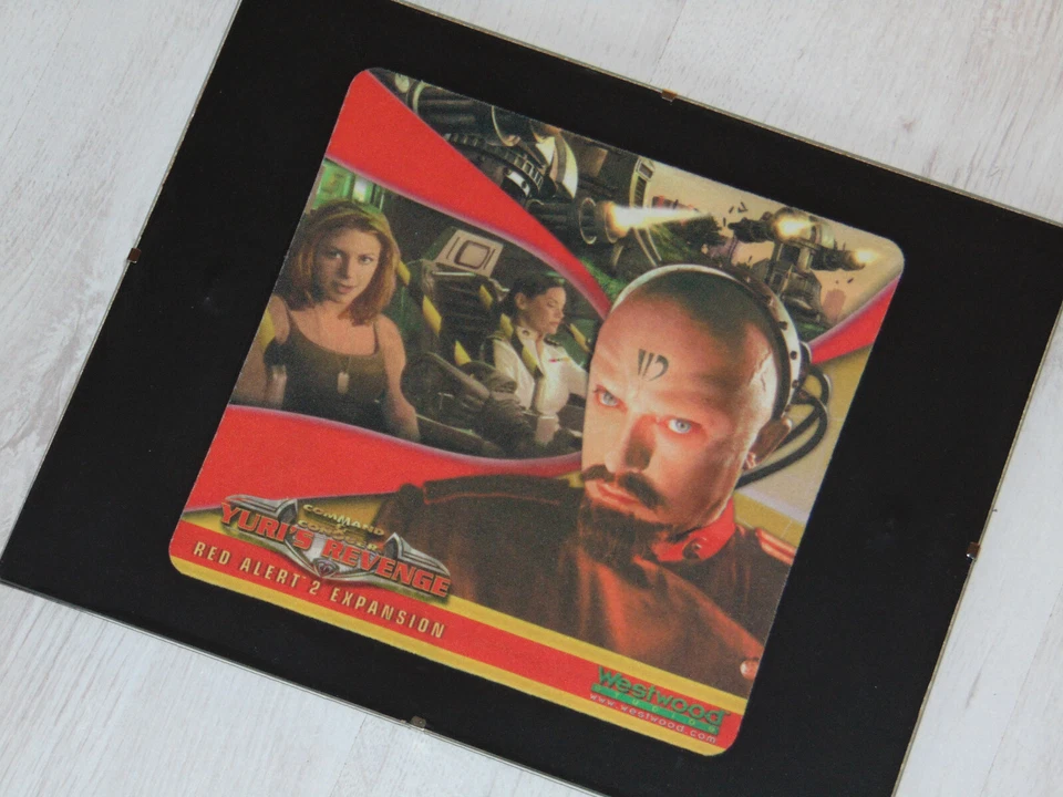 original Command & Conquer Westwood red alert 2 Yuris Revenge Mauspad Mouse Pad  - Bild 4 von 4