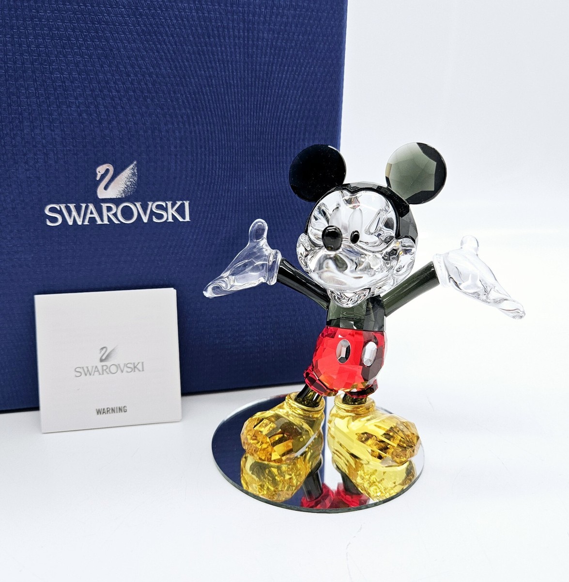 Swarovski Disney Mickey Mouse Crystal Figurine 1118830 in Swarovski Disney Mickey Mouse Crystal Figurine 1118830 in