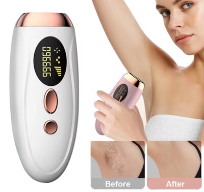 IPL Hair Removal Device. Permanent Painless Hair Remover Laser Epilator