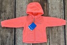 COLUMBIA BREEZY RIDGE II FLEECE HOODIE JACKET CORAL BABY GIRLS 12M 12 MONTHS NEW