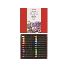 Mungyo Extra Soft Water Soluble Oil Pastel Set of 24 Pearl Color