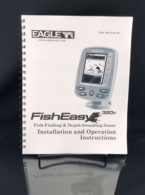 Eagle Fish Easy 320C Fish Finder Operator Manual User Guide Instructions