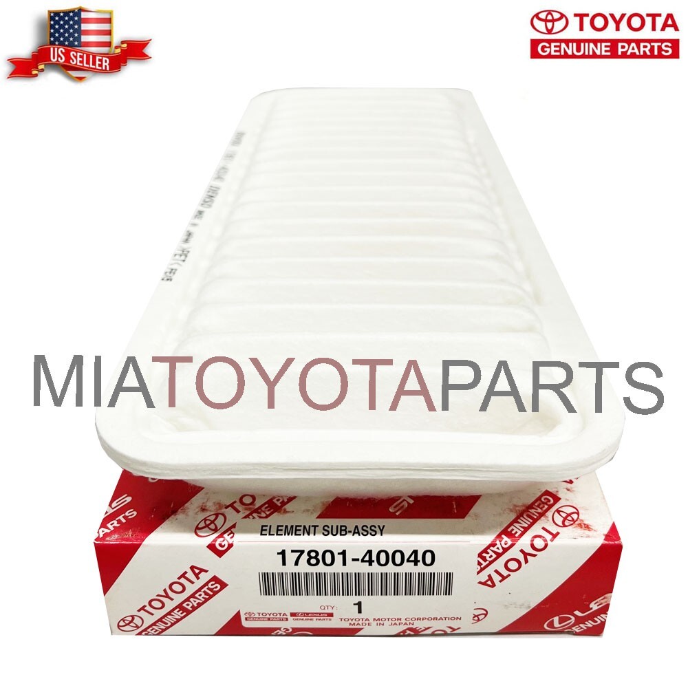 Filtro Aria Toyota Originale, Modello 17801-40040, Ricambio Specifico Per Veicolo, Garanzia Produttore - 3