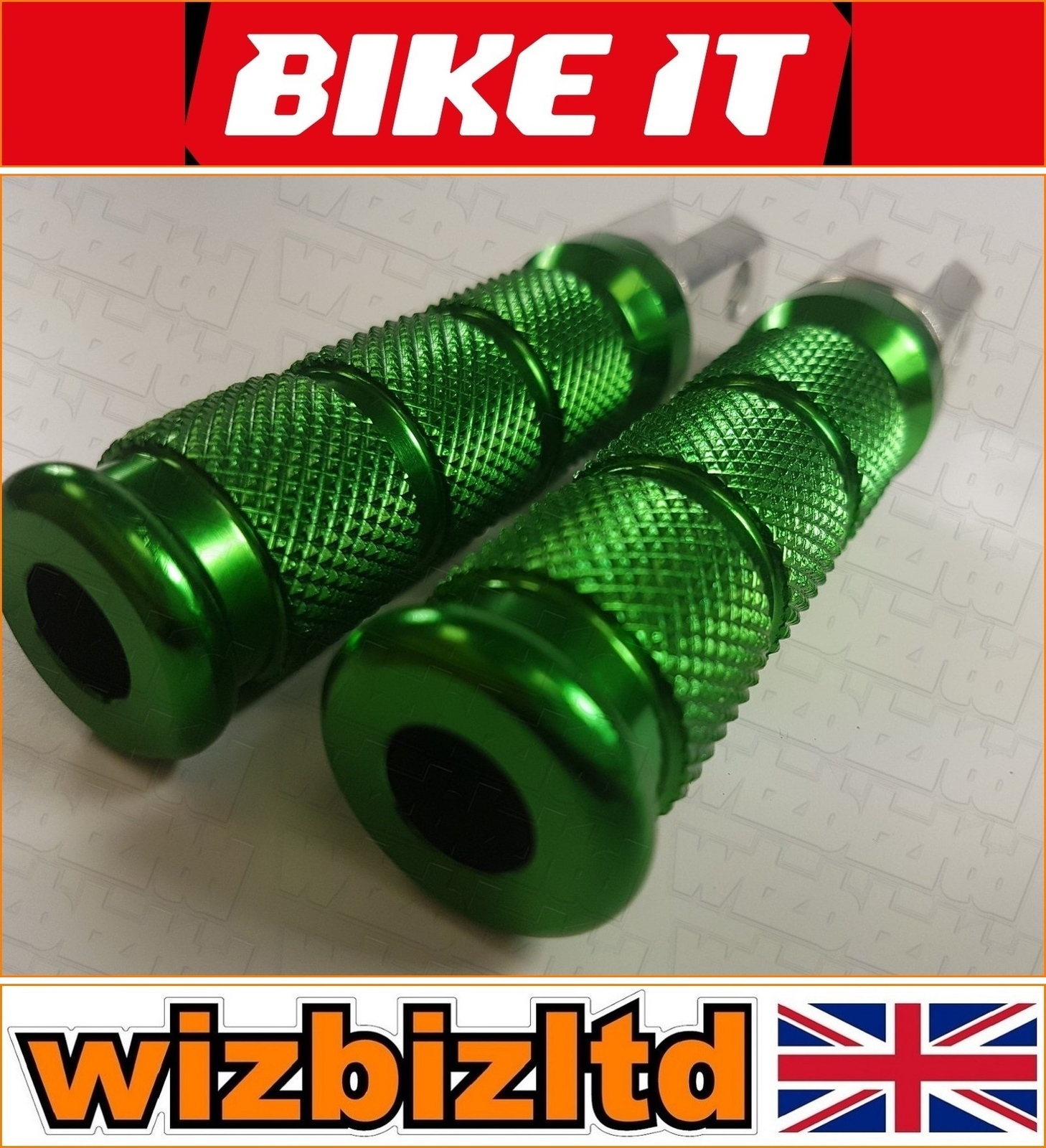 Honda CBR 1100 XX Super Blackbird 19961998 [Front Green Alloy Sports