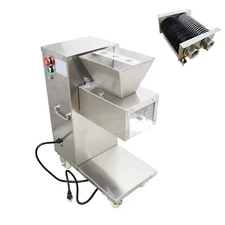 Commercial Meat Cutter Full Stainless Steel 7mm Blade Slicer 400kg/h TJ-130L