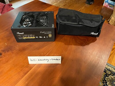 Rosewill PMG1200 Full Modular Gaming Power Supply, 1200W - Black