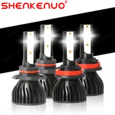 For  Suburban Tahoe Avalanche 2007-2014 LED Projector Headlights Bulbs Kits skn