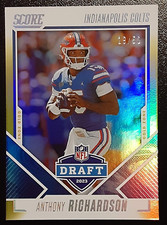 2023 Panini Score Football NFL RC Draft Gold Zone /50 #6 - Anthony Richardson