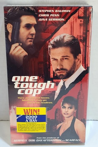 One Tough Cop VHS Stephen Baldwin Chris Penn Gina Gershon New Sealed - Picture 8 of 8