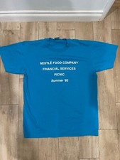 Vintage Nestle Employee Summer 1993 Single Sitch t-shirt XL Oneita Tag USA Made