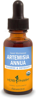 Certified Organic Artemisia Annua (Sweet Annie) Liquid Extract, 1 Fl Oz