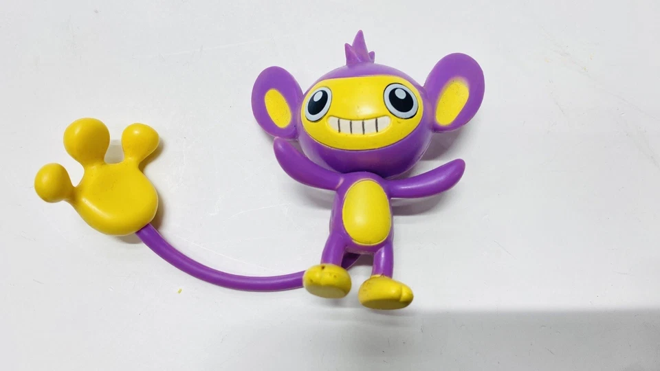 🔆 Figura de acción Pokémon AIPOM JAKKS 4" 2007 coleccionables mono de bolsillo casi nuevo Foto 2 de 4