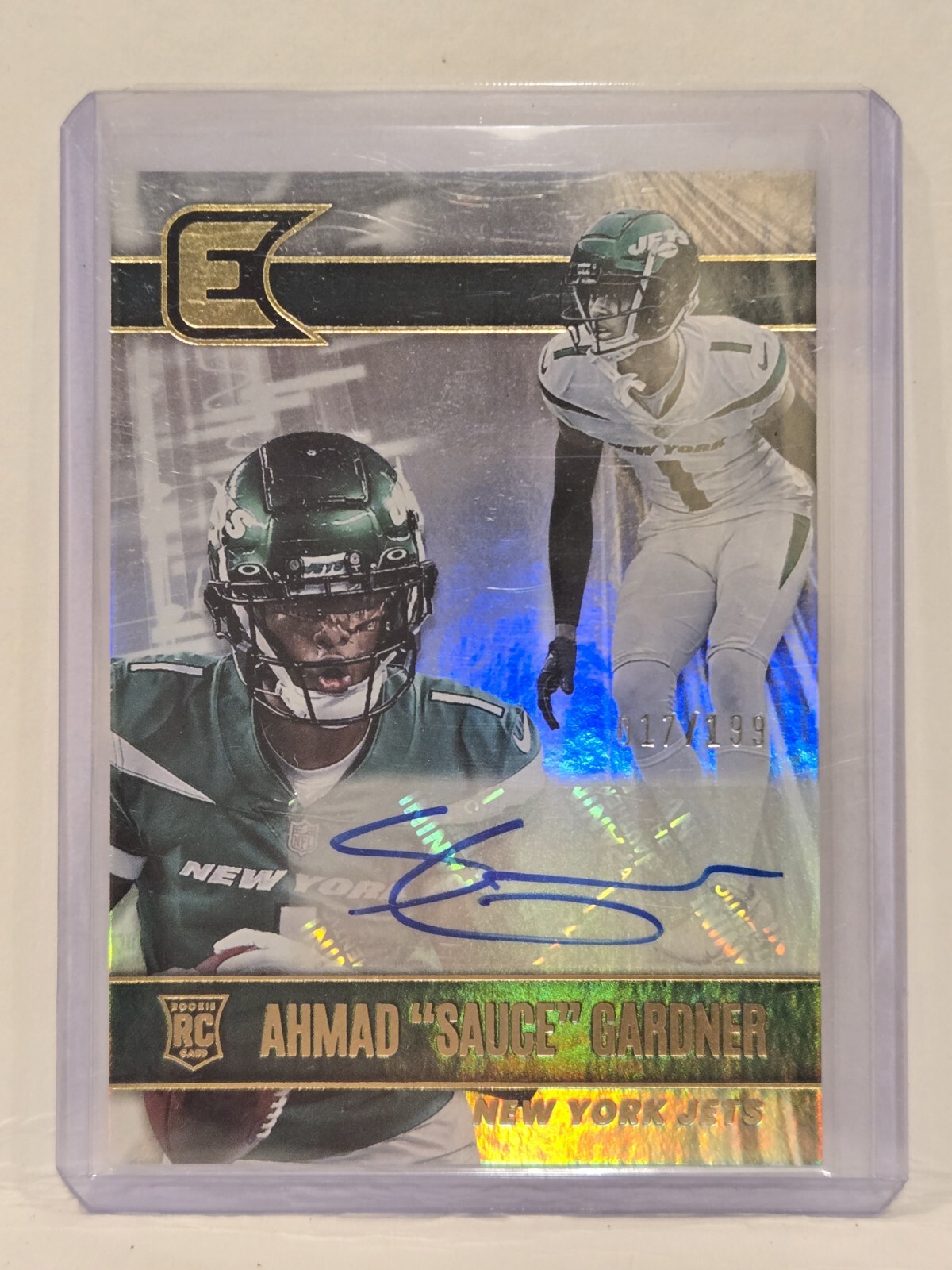 2022 Panini Chronicles - Essentials Autographs #ESS-AHG Ahmad Gardner /199 (RC)