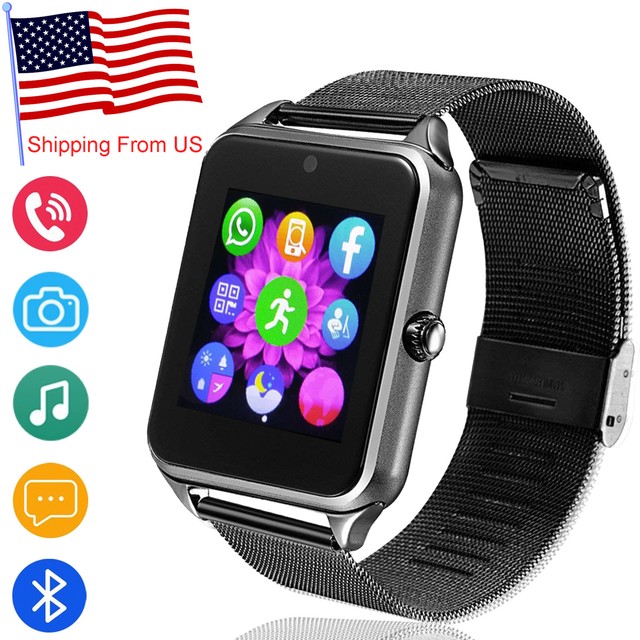 smartwatch with microphone and speaker