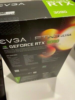 EVGA GeForce RTX 3090 FTW3 ULTRA 24GB GDDR6X Graphics Card for