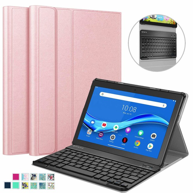 For Lenovo Tab M10 HD TBX505F/TBX605F 10.1" Case Detachable Bluetooth