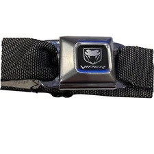 Vintage Buckle Down Seat Belt Unisex Viper Buckle Belt Adjustable