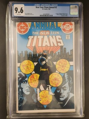The New Teen Titans Annual #2 (DC Comics 1983) - 1st VIGILANTE! - 9.6 CGC